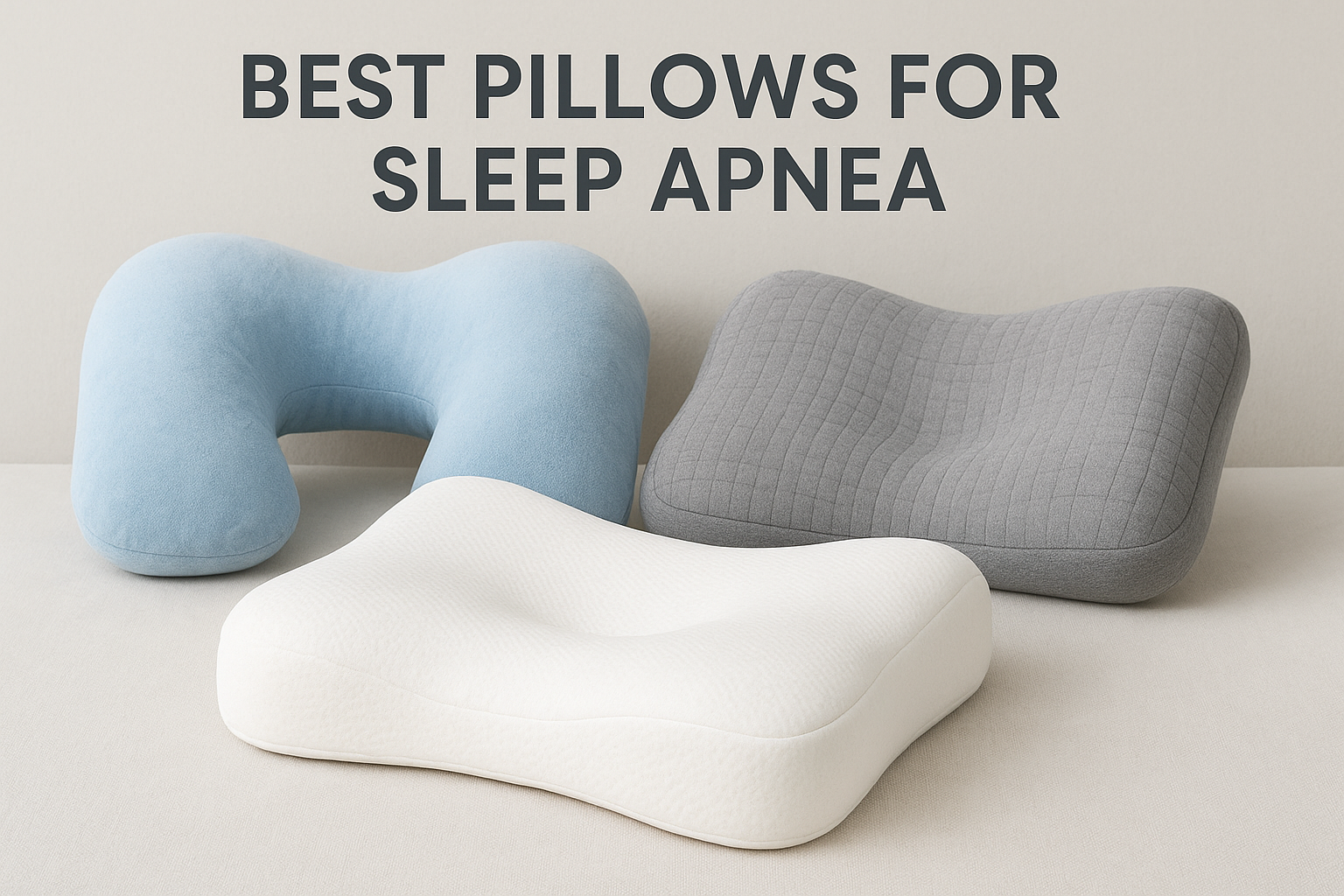 best pillows for sleep apnea