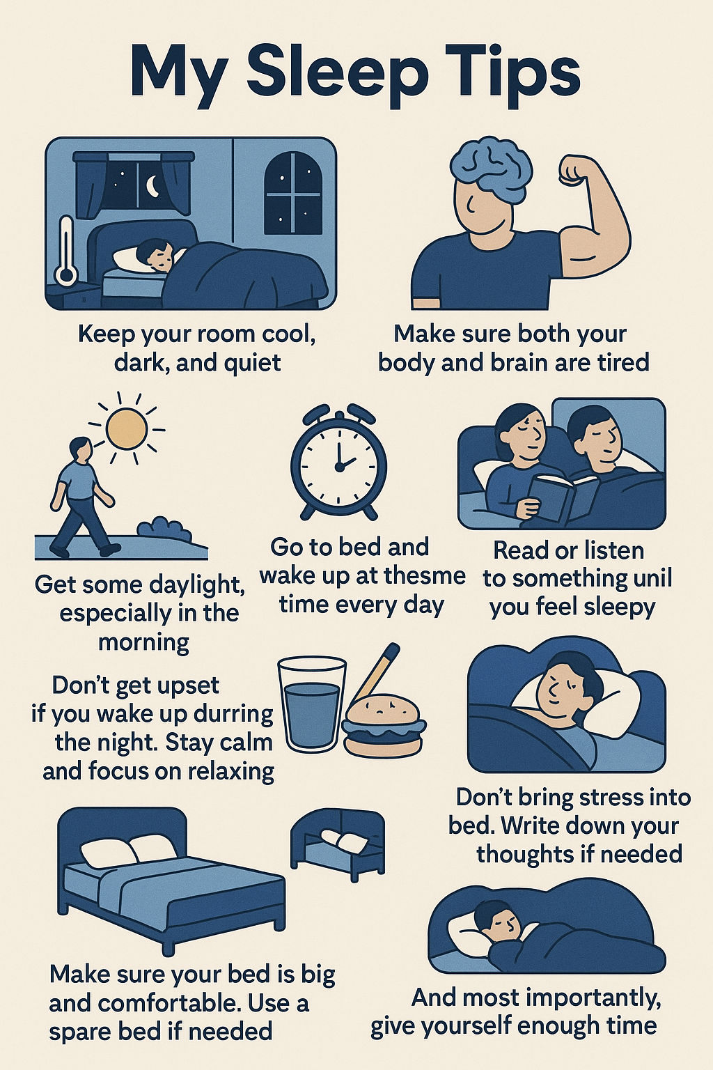 Top 10 Sleep Tips