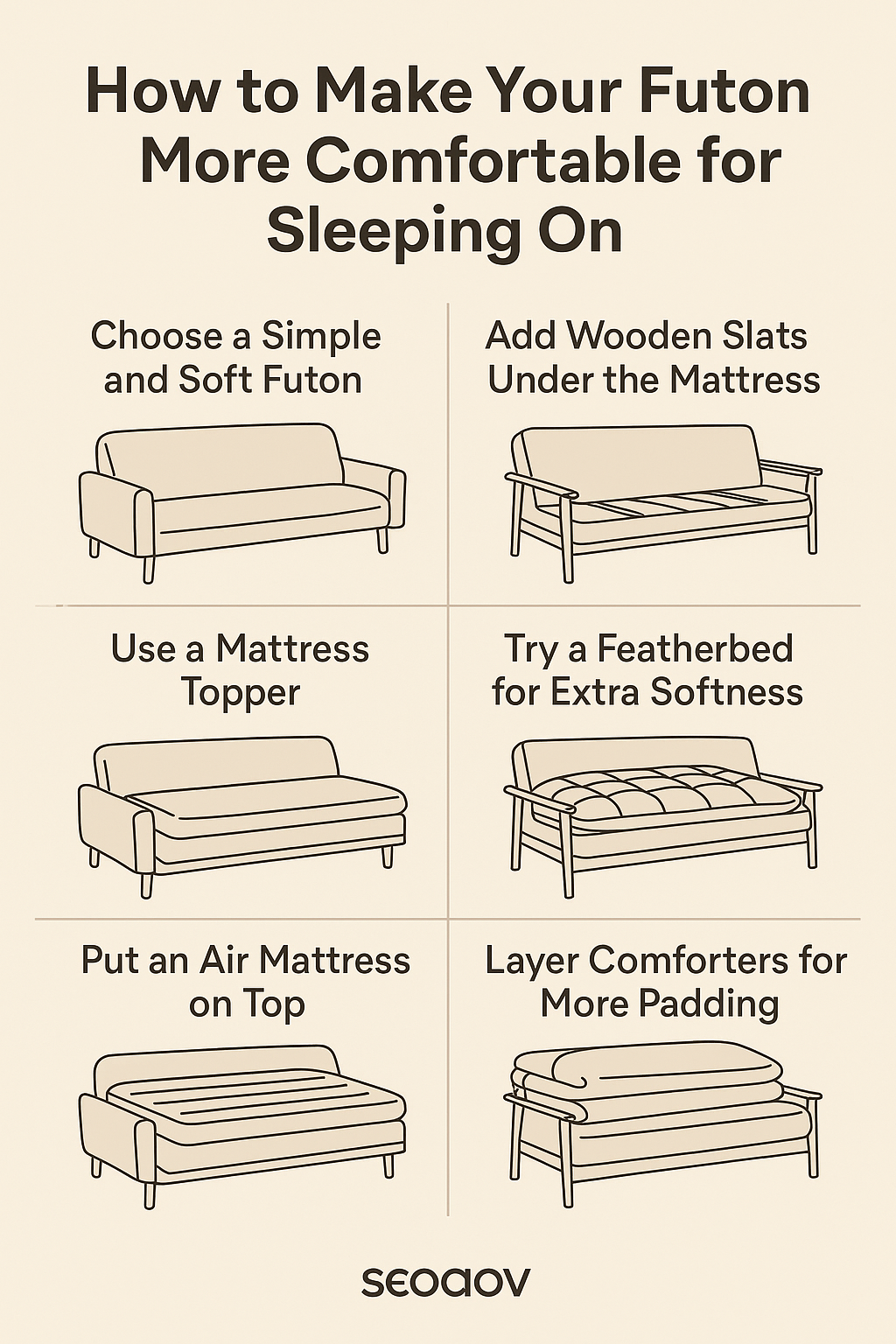 How to Make Your Futon More Comfortable